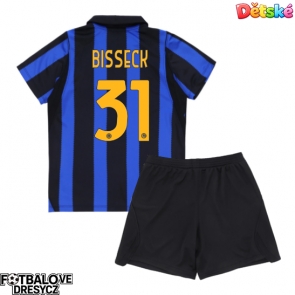 Inter Milan Yann Bisseck #31 Dětské Domácí dres komplet 2026-27 Krátký Rukáv (+ trenýrky)